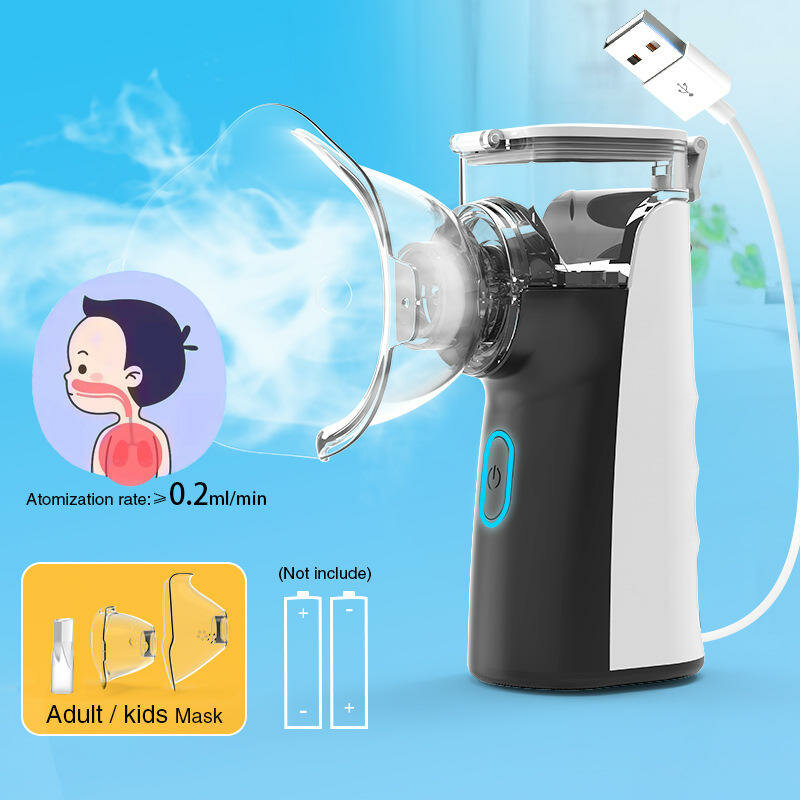 Portable Electronic Inhaler Reachmed Nebulizer Machine Medical Handheld Ultrasonic Atomizer With USB Charge Rechargeable