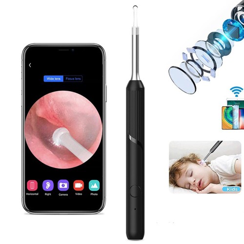 Wireless Smart Visual Ear Cleaner Otoscope NP20 Ear Wax Removal Tool with Camera Ear Endoscope 1080P Kit