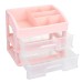 1/2/3 Layers Plastic Desktop Organizer Drawer Makeup Holder Box Make Sundry Storage Box Container