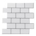 12inch DIY Tile Stickers 3D Brick Wall Self-adhesive Sticker Bathroom Kitchen