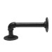 160mm Length Iron Industrial Pipe Shelf Vintage Black Bracket Holder Home Decor