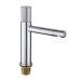 Black Silver Swive Spout Basin Faucet Bathroom Vessel Sink Mixer Tap Single Lever 360 Rotate Hot Cold Water Tap