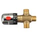 Brass Thermostatic Valve Temperature Mixing Valve For Wash Basin Bidet Shower