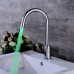 Creative Kitchen Sink Induction Sensor Faucet Hands Free LED Changing Kitchen Dual Hot Cold Mixer Tap Home Bathroom Automatic Device