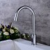 Creative Kitchen Sink Induction Sensor Faucet Hands Free LED Changing Kitchen Dual Hot Cold Mixer Tap Home Bathroom Automatic Device