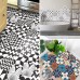 Hexagonal Floor Stickers Special-Shaped Tile Stickers Self-Adhesive Bathroom Toilet Waterproof And Wear-Resistant Wall Stickers Floor Stickers