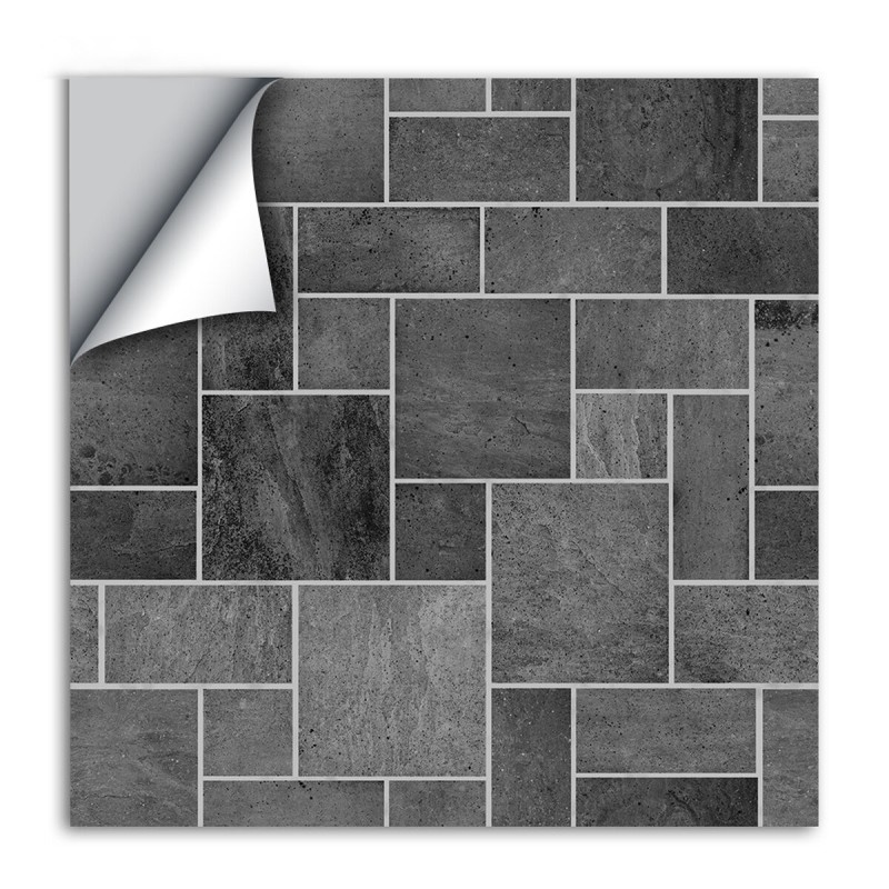 Kitchen Tile Stickers Bathroom Modern Style Sticker Self-adhesive Wall Decoration