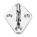 Marine Diamond shaped Fitting Cruise Hardware 316 Stainless Steel Sun Shade Sail Hardware