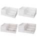 Plastic Cosmetic Makeup Storage Box Organizer Case Holder Jewelry with Drawer