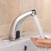 Sink Mixer Sensor Tap Chrome Brass Automatic Hands Free Infrared Basin Faucet