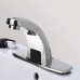 Sink Mixer Sensor Tap Chrome Brass Automatic Hands Free Infrared Basin Faucet