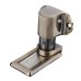 Solid Zinc Alloy Adjustable Magnetic Door Stopper Hidden Floor Mount Door Catch Free Punching Door Holder w/ 3M Sticker