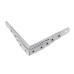 Stainless Steel Corner Braces Joint Code L Shaped Right Angle Bracket Shelf Support For Furniture