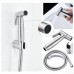Stainless Steel Handheld Douche Bidet Spray Shower Head Toilet Adapter Hose Kit
