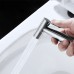Stainless Steel Handheld Douche Bidet Spray Shower Head Toilet Adapter Hose Kit