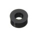 Suleve 200Pcs Flat Nylon Washer Black Round Spacer Washer Standoff Fastener Hardware 7*4*L