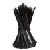 Suleve ZT08 Nylon 250Pcs 8mm 15/20/25/30/35/40cm Black/White Nylon Self-locking Cable Tie Zip Ties Strong Tensile Strength