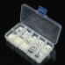 Suleve™ M2NH2 M2 Nylon Screw White Hex Screw Nut Nylon PCB Standoff Assortment Kit 140Pcs