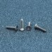 Suleve™ M3AH10 10Pcs M3x16mm Flat Countersunk Head Hex Socket Screw 7075 Aluminum Alloy Metric Screw Bolt