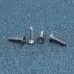 Suleve™ M3AH9 10Pcs M3x12mm Flat Countersunk Head Hex Socket Screw 7075 Aluminum Alloy Metric  Bolt Screws