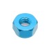 Suleve™ M3AN1 10Pcs M3 Nut Self-locking Nylon Lock Hex Nut Aluminum Alloy Multicolor