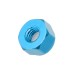 Suleve™ M3AN1 10Pcs M3 Nut Self-locking Nylon Lock Hex Nut Aluminum Alloy Multicolor