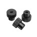 Suleve™ M3AN2 10Pcs M3 Frame Hand-tight Flange Nut Cap Aluminum Alloy Super Light