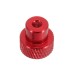 Suleve™ M3AN2 10Pcs M3 Frame Hand-tight Flange Nut Cap Aluminum Alloy Super Light