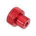 Suleve™ M3AN2 10Pcs M3 Frame Hand-tight Flange Nut Cap Aluminum Alloy Super Light