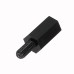 Suleve™ M3NH13 50pcs M3 Nylon Black Hex Screw PCB Standoff 6/8/10/12mm