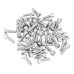 Suleve™ M3SH5 50Pcs M3 Stainless Steel Hex Socket Cap Head Screws Bolts 4-20mm Optional Length