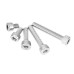 Suleve™ M3SH5 50Pcs M3 Stainless Steel Hex Socket Cap Head Screws Bolts 4-20mm Optional Length