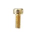 Suleve™ M4AH1 50Pcs Titanium Plated M4 Hex Socket Cap Head Screws Alloy Steel 12.9 Grade Screw Bolt M4*10