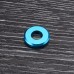 Suleve™ M5AW1 10Pcs M5 Aluminum Alloy Flat Fender Screw Washer Spacer Gasket Multicolor