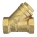 TMOK 1/2" 3/4" 1" Y Type Brass Water Filter G Thread Female Coupler Connector