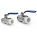 TMOK 1/2" 3/4" External Wire Manual PPR Brass Ball Valve Nickel Handle PPR Male Thread Valves