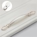 Thickened Solid Small Handle European Style Cabinet Handle Simple Wardrobe Handle Drawer Single Hole Alloy Handle