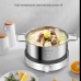 2200W Electric Cooker Rotary Knob Control Induction Cookers Constant Even Heating Single Cooker Intelligent Power Off Cooktop