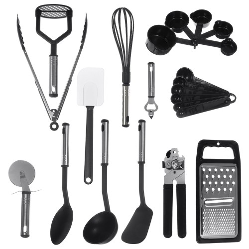 29PCS Kitchen Cookware Baking Utensils Stainless Steel Home Kitchen Gadgets