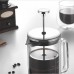 300ML/600ML Double Layer French Press Pot Hand Brew Coffee Filter Press Pot Heat Resistant Teapot Coffee Maker