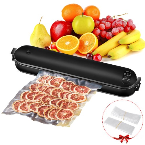 Electric Food Vacuum Sealer Powerful Motor Quick Sealing 3 Fresh-keeping Modes for Food Preservation