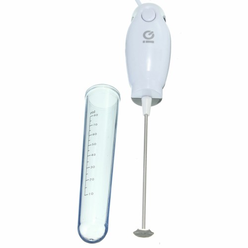 Food Frother Handheld Electric Milk Frother Food Grade Stainless Steel Blender