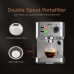 HiBREW H10 Powder/Pod dual-use Coffee Espresso Maker 20Bar Espresso Coffee Machine Inox Case Semi Automatic