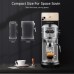 HiBREW H11 Semi Automatic Espresso Machine 1450W 1.1L 19Bar High Extraction 25s Rapid Heating Single/Double Cup Coffee Maker EU/UK