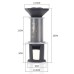 Household French Press Pot Manual Espresso Portable Coffee Machine Hand-Brewed Coffee Pot Coffee Press Maker