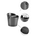 Plastic Coffee Slag Bucket Box Shock-Absorbent Portable Espresso Dump Bin Grind Waste Bin Anti-slip Removable Bar Coffee Accessories With Removable Knock Bar