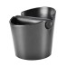 Plastic Coffee Slag Bucket Box Shock-Absorbent Portable Espresso Dump Bin Grind Waste Bin Anti-slip Removable Bar Coffee Accessories With Removable Knock Bar