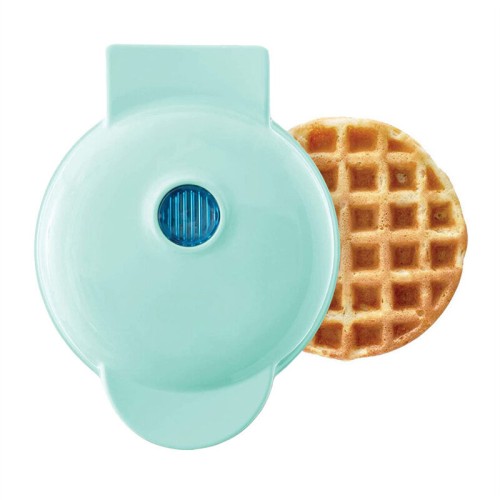 Portable Mini Waffle Machine Toaster round Sandwich Machine Light Food Machine Breakfast Machine Round Shaped Waffle