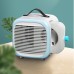 USB Mini Air Conditioner Fan Personal Air Cooler Desktop Cooling Fan Air Purifier Humidifier for Home Office Dorm Car