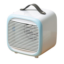 USB Mini Air Conditioner Fan Personal Air Cooler Desktop Cooling Fan Air Purifier Humidifier for Home Office Dorm Car